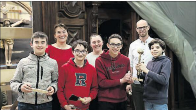 Les mini-entrepreneurs du college Saint-Louis en immersion chez Malbrel  -La Depeche Capdenac 09 04 2026-.png